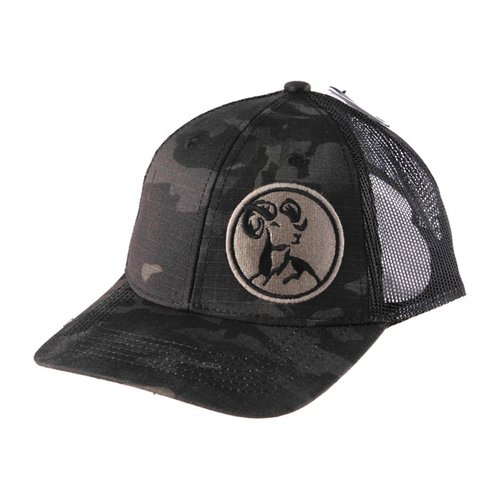 Mantén un estilo discreto con la gorra Cascade de Brownells. Con un patrón Black MultiCam y el logo de Ram, es perfecta para mostrar tu orgullo Brownells.