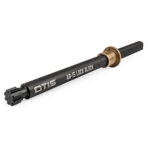 El AR-15 Lock Block de Otis facilita la instalación y extracción de cañones, alivia la tensión en el receptor y se adapta a la mayoría de los ARs con su buje de bronce.