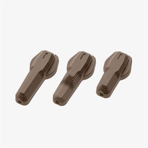 El Magpul ESK es un kit selector ambidextrio modular para AR, fácil de instalar, con tres palancas configurables y un eje reversible para 60 o 90 grados.