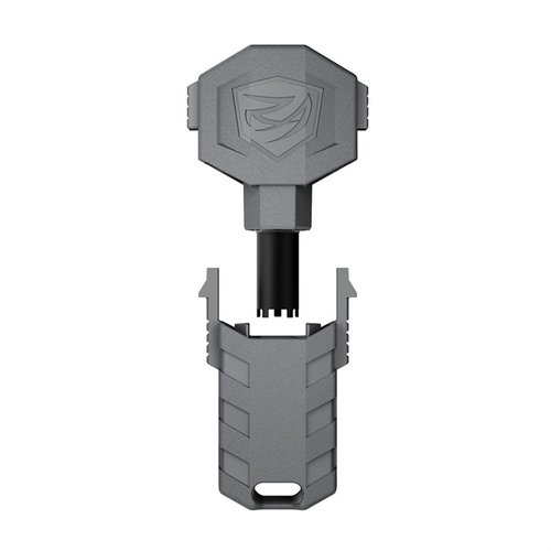 El FRONT SIGHT ADJUSTER PRO de REAL AVID facilita ajustes de miras frontales A1 y A2 con su diseño ergonómico y práctico T-Handle, ¡ideal para llevar contigo!