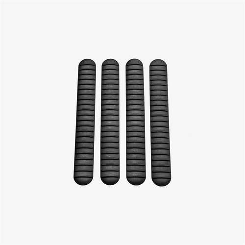 Las M-LOK Rail Covers de B5 SYSTEMS ofrecen un agarre seguro y resistencia al calor, se adaptan a la mayoría de los rieles y vienen en packs de 4.