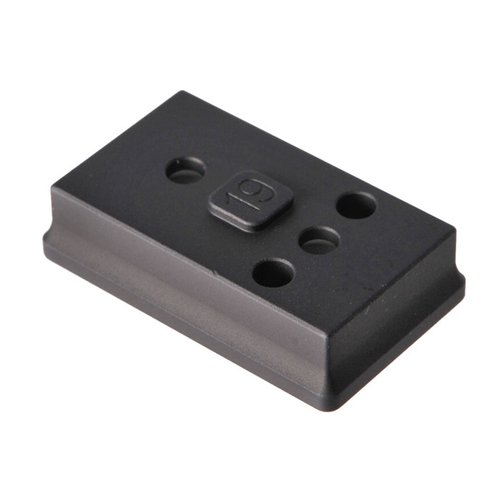 El soporte óptico Arisaka permite montar tu red dot a 35 o 45 grados, manteniendo el centro sobre el cañón y compatible con diversas miras.