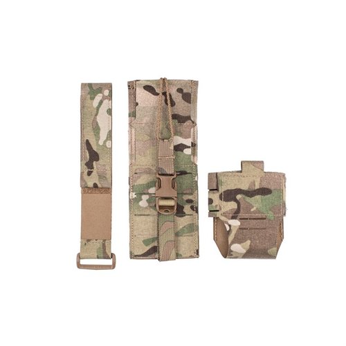 El Multi-Platform Radio Chassis Mk5 es modular, ajustable y compatible con múltiples radios, asegurando un montaje firme y fácil acceso a funciones.