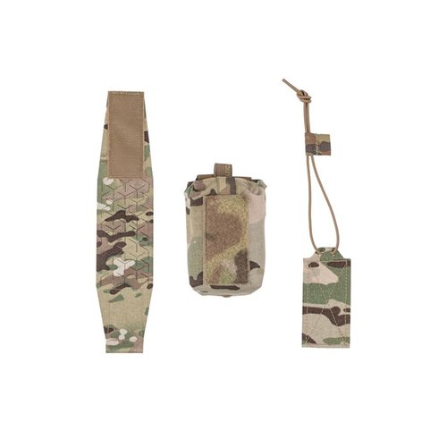 La bolsa SPUD Munitions es versátil y segura, con un cordón ajustable y opciones de tapa, ideal para llevar desde un cargador 556 hasta dos 7.62.