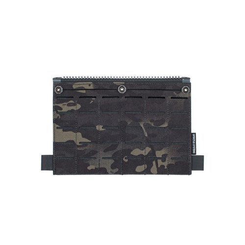 El Back Panel MOLLE Flap de SPIRITUS SYSTEMS ofrece seis columnas MOLLE para montar pouches, compatible con el LV/119 Assault Panel Core.