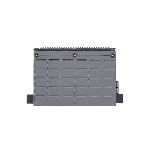 El Back Panel MOLLE Flap de SPIRITUS SYSTEMS ofrece seis columnas MOLLE para montar pouches, perfecto para personalizar tu LV/119 Assault Panel Core.