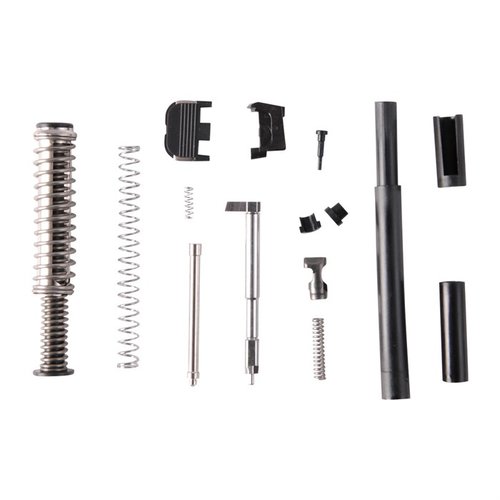 Este kit mejorado para Glock 19® incluye un firing pin de billet y todas las piezas necesarias para restaurar o completar tu slide a estándares como nuevos.
