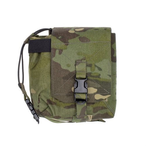 El Mutant Pouch es una solución de almacenamiento versátil, con dos compartimentos, cierre doble y capacidad para radios y accesorios, ideal para tu equipo.