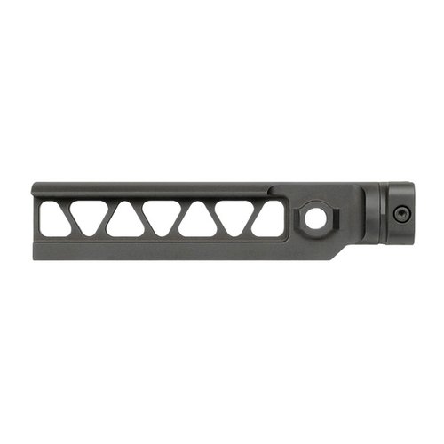 Los ALPHA SERIES M4 BEAM STOCKS de Midwest Industries ofrecen robustez, diseño modular y opciones de plegado, ideales para personalizar tu arma.