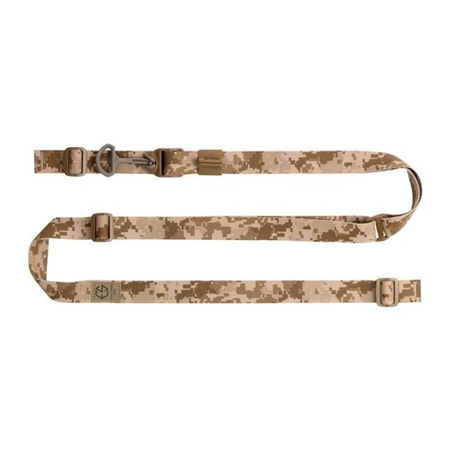 La ESD Sling de Edgar Sherman Design es ligera, personalizable y fácil de ajustar, ideal para cualquier arma, con almacenamiento compacto y materiales de calidad.