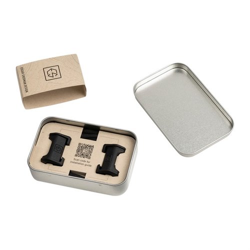 El ESD Paracord Guide ofrece una conexión ligera y silenciosa para tu sling, con un nudo compacto y seguro, evitando enredos y mejorando la movilidad.