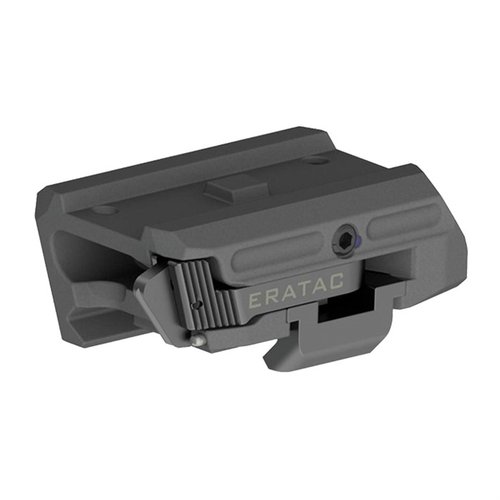 Descubre el Ultra Slim Lever Mount de ERATAC, ligero, 100% a prueba de choques, sin partes sobresalientes y ajustable a riel picatinny, ¡ideal para tu Aimpoint Acro!