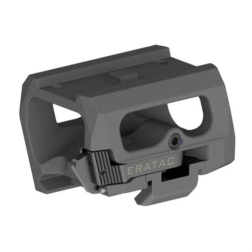 Descubre el Ultra Slim Lever Mount de ERATAC: diseño ultra delgado, sin partes que sobresalen, 100% a prueba de golpes y ajuste fácil a rieles picatinny.