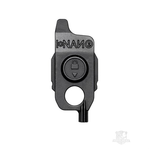 El NANO2 Tool es una herramienta micro de una pieza, ligera y resistente, perfecta para ajustar RDS de pistolas y compatible con varias marcas como Aimpoint y Eotech.