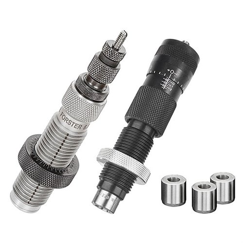 Este set incluye un Full-Length Bushing Die y un Bench Rest® Ultra Micrometer Seater Die, garantizando calidad superior en cada recarga.