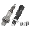Este set incluye un Full-Length Bushing Die y un Bench Rest® Ultra Micrometer Seater Die, garantizando calidad superior y precisión en tus recargas.
