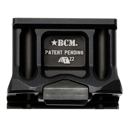 El BCM A/T Mount ofrece una fijación segura, retención de cero excepcional y un diseño ligero, ideal para condiciones adversas y ópticas Aimpoint.
