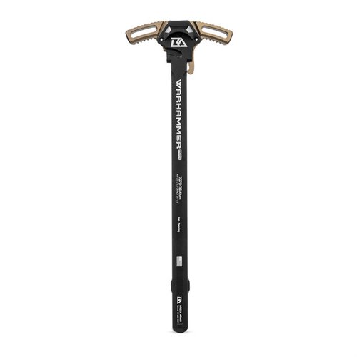 Mejora tu AR .308 con el cargador ambidextro WARHAMMER MOD2 de Breek Arms: duradero, diseño bajo perfil y reducción de retroceso de gas para una mejor experiencia.