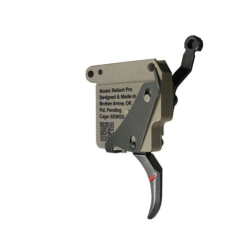 Los gatillos RISE Reliant Pro para Remington 700 ofrecen fácil instalación, ajuste sencillo y seguridad confiable, con un peso de disparo ajustable desde 3 lbs.