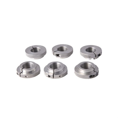 Los anillos de bloqueo Adapter Lock Rings son perfectos para tu prensa Forster Co-Ax XL, con roscas de 1-1/4