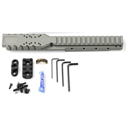 Mejora tu Ruger® Mini-14® o Mini Thirty® con el Hannibal Rail, que permite montar un micro red dot y accesorios, ¡dándole un toque táctico a tu rifle!