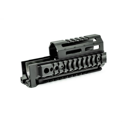 Los AK Alpha Series Quad Rail Handguards de Midwest Industries ofrecen flexibilidad total, diseño robusto, múltiples puntos QD y construcción ligera en aluminio anodizado.