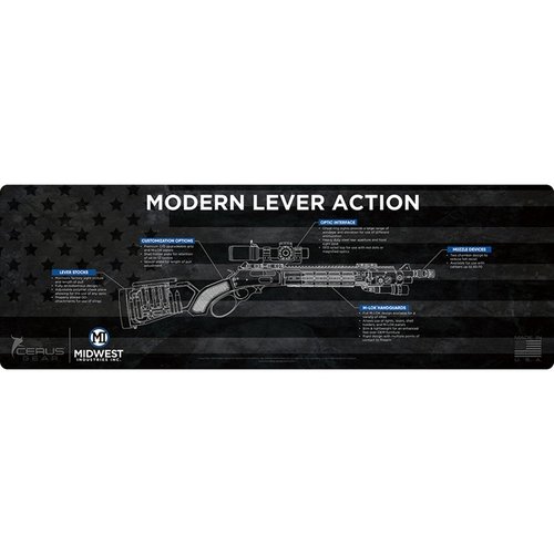 Descubre el BENCH MAT de MIDWEST INDUSTRIES: ligero, resistente, con base de goma antideslizante, área de trabajo de 36