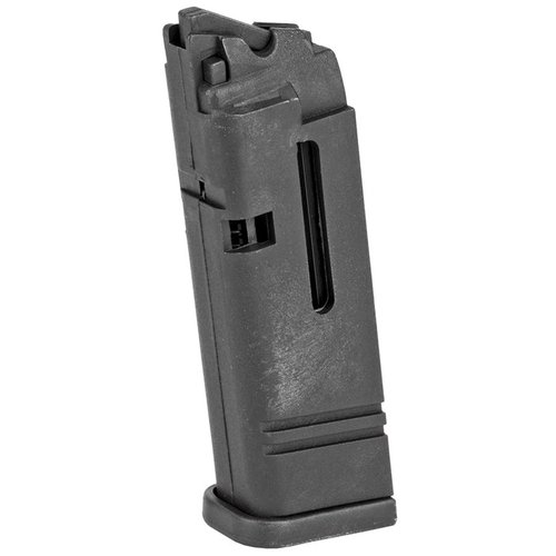 Convierte tu Glock 19 o 23 con este cargador de 10 rondas para .22 Long Rifle. Acabado negro y compatible con todas las generaciones. ¡Disfruta de la precisión!