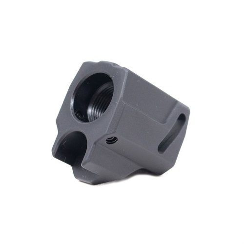 El compensador Faxon EXOS-525 para SIG P365/365XL reduce el retroceso y la subida del cañón, mejorando la consistencia y la fiabilidad de tu pistola.