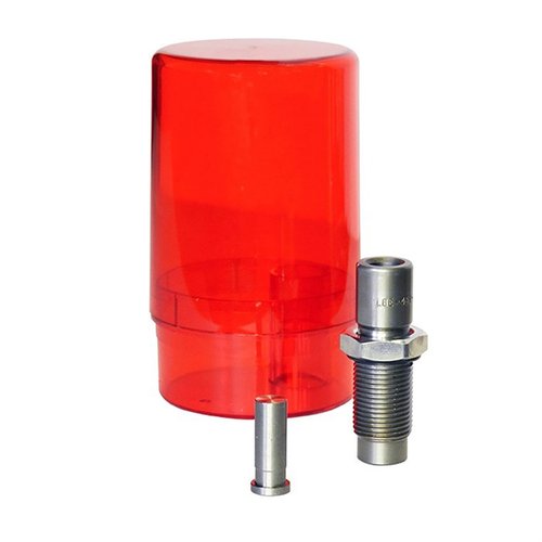 El Classic Bullet Sizing Kit de Lee es la forma más rápida y fácil de dimensionar balas, compatible con prensas de un solo estado y sin necesidad de punzones especiales.