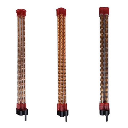 Descubre los cargadores Inline Bullet Feed de LEE PRECISION, disponibles en tamaños pequeño, mediano y grande, compatibles con balas de .220 a .463.
