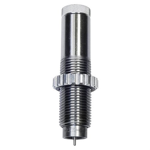 Los dies de collet Lee para 7MM-08 ofrecen una precisión inigualable, sin necesidad de lubricante, aumentando la durabilidad de tus casquillos y ahorrando dinero.