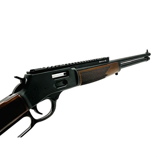 Mejora tu Henry .357 con el XS Lever Rail, ligero y de aluminio anodizado, para montar ópticas en múltiples posiciones sobre el receptor o adelante.