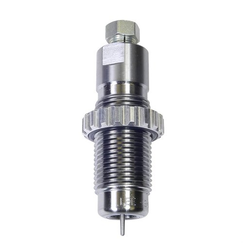 El die de tamaño completo de acero Lee Precision para 9x21mm asegura dimensiones consistentes, eliminando imperfecciones y evitando casos atascados.