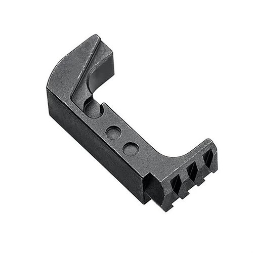 Mejora tu Glock 43x/48 con el liberador de cargador extendido de Tyrant CNC, fabricado en aluminio de grado aeroespacial, fácil de instalar y con textura antideslizante.