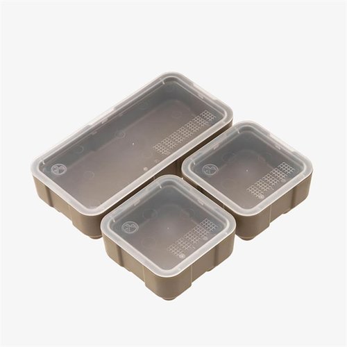 Los DAKA Bins son ideales para organizar partes y herramientas, con tapas transparentes y un diseño robusto, compatibles con DAKA GRID y apilables.