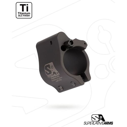 El gas block ajustable Superlative Arms ofrece un flujo de gas limpio y fresco, reduce el retroceso y evita la acumulación de carbono. ¡Mejora tu AR-15!