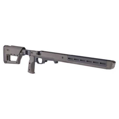 El Pro 700L Lite de MAGPUL es ligero, ajustable y ergonómico, ideal para rifles Remington 700 LA, con múltiples opciones de accesorios y gran comodidad.