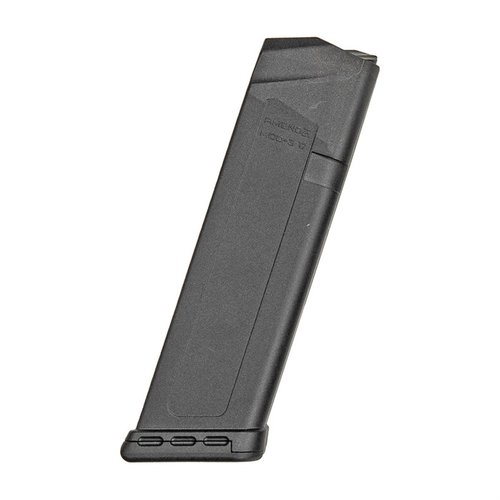El cargador Amend2 de 15 rondas para GLOCK 19 es ligero, duradero y hecho de polímero resistente, ¡una excelente alternativa a los cargadores OEM!