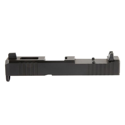 Los juegos de miras altas de Brownells para Glock® ofrecen un diseño mate negro, ajuste rápido y varias alturas para optimizar tu punto de mira con red dot.
