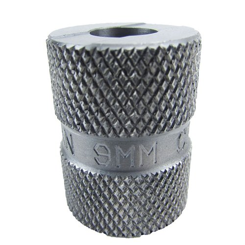 Los Pro Maximum Cartridge Gauges de Lyman son de acero inoxidable, ofrecen un agarre antideslizante y son esenciales para garantizar la fiabilidad de tu munición 9mm.