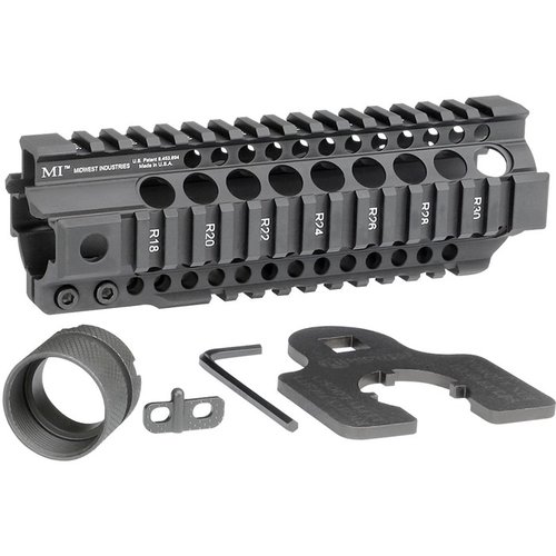 El AR-15 Combat Rail T-Series es ligero, fabricado en EE. UU., con rieles Picatinny de alta calidad y un diseño monolítico. ¡Ideal para tu arma!