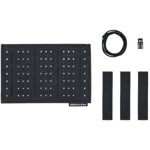 Organiza y asegura tus objetos pequeños con el Configurable Med Tray Mk2 de Spiritus Systems, diseñado para adaptarse a múltiples pouches y reducir ruido.