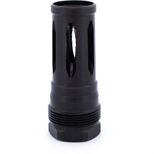 El R2 Flash Hider de Rearden ofrece compatibilidad con montajes Plan B, acabado Black Nitride para un sellado más ajustado y fácil instalación con torque adecuado.