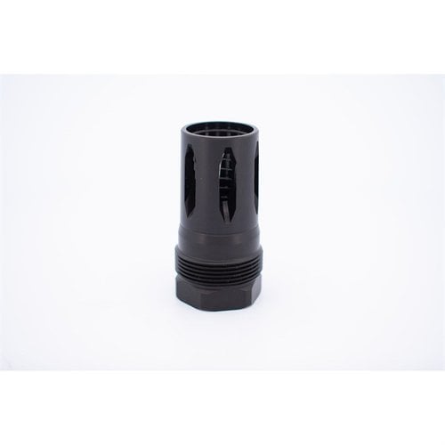 El R2S Flash Hider es compatible con montajes Plan B y ofrece un acabado Black Nitride para un sellado más ajustado, asegurando un rendimiento óptimo.