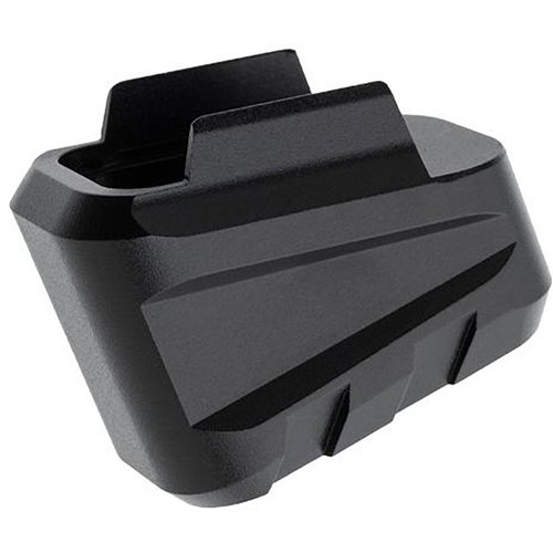 Amplía tu SIG Sauer P320 con esta extensión de magazine +5, fácil de instalar en 10 segundos, fabricada en aluminio CNC y con un agarre mejorado.