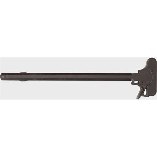 El TACTICAL 7.62MM CHARGING HANDLE de LMT DEFENSE ofrece un diseño mejorado con un latch táctico, ideal para calibres .260 Rem, 6.5 Creedmoor y 7.62×51.