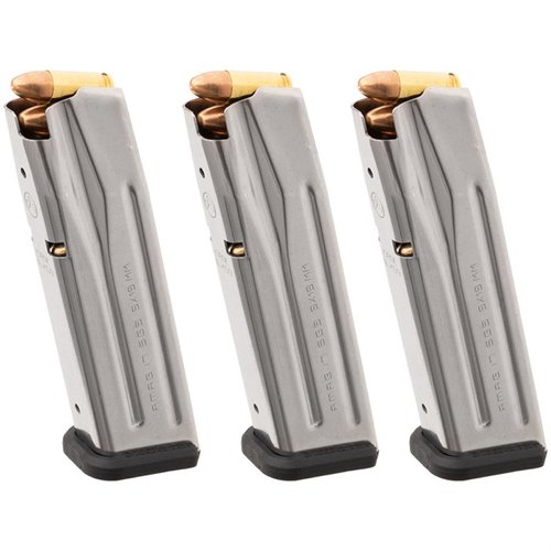 El AMAG 17 SG9 es un cargador de 17 rondas para SIG P320, con cuerpo de acero inoxidable, seguidor de alta visibilidad y mantenimiento fácil.