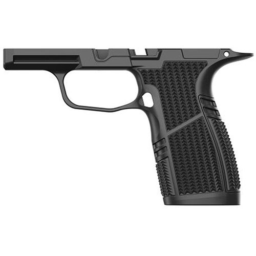 El Snub Nose Grip Module para SIG SAUER P365 ofrece durabilidad, ergonomía optimizada y compatibilidad con holsters de 3.1