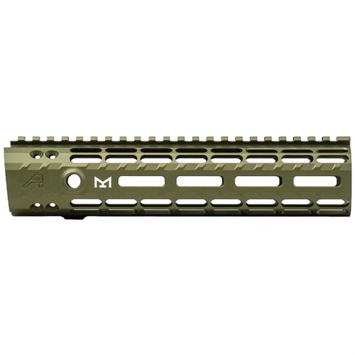 Los Handguards M-LOK de Aero Precision son ligeros, con diseño free float, anti-rotación y riel superior continuo, ideales para tu AR15 personalizada.